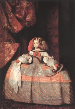  Infant Oil Painting - The Infanta Don Margarita de Austria Diego Velazquez